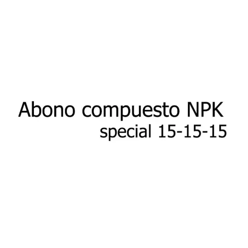 [700002] ABONO 15-15-15 (SACO)